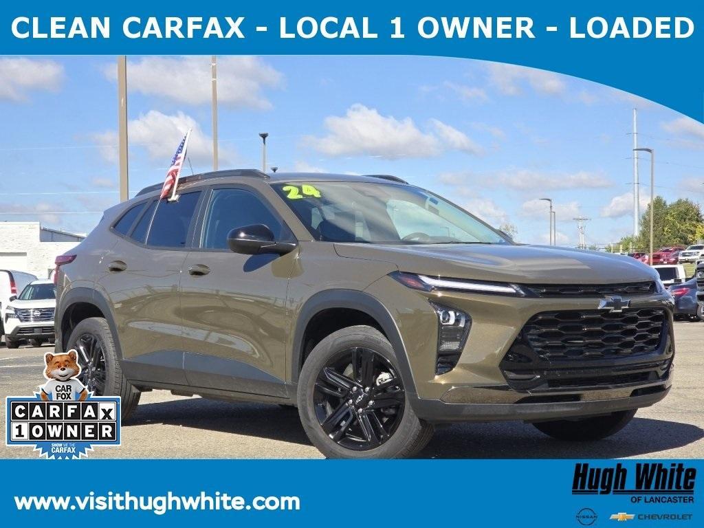 used 2024 Chevrolet Trax car, priced at $23,300