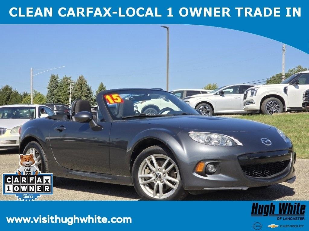 used 2015 Mazda MX-5 Miata car, priced at $15,980