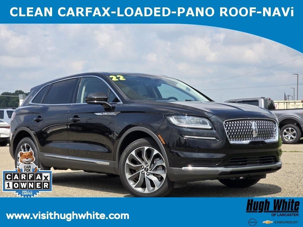 used 2022 Lincoln Nautilus car, priced at $35,980