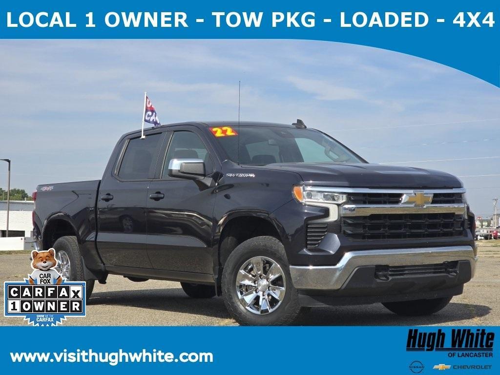 used 2022 Chevrolet Silverado 1500 car, priced at $34,800
