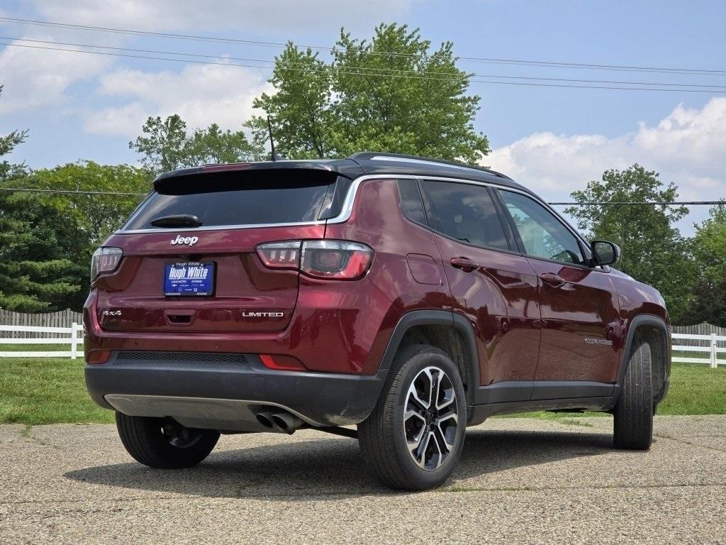 used 2022 Jeep Compass car, priced at $23,980