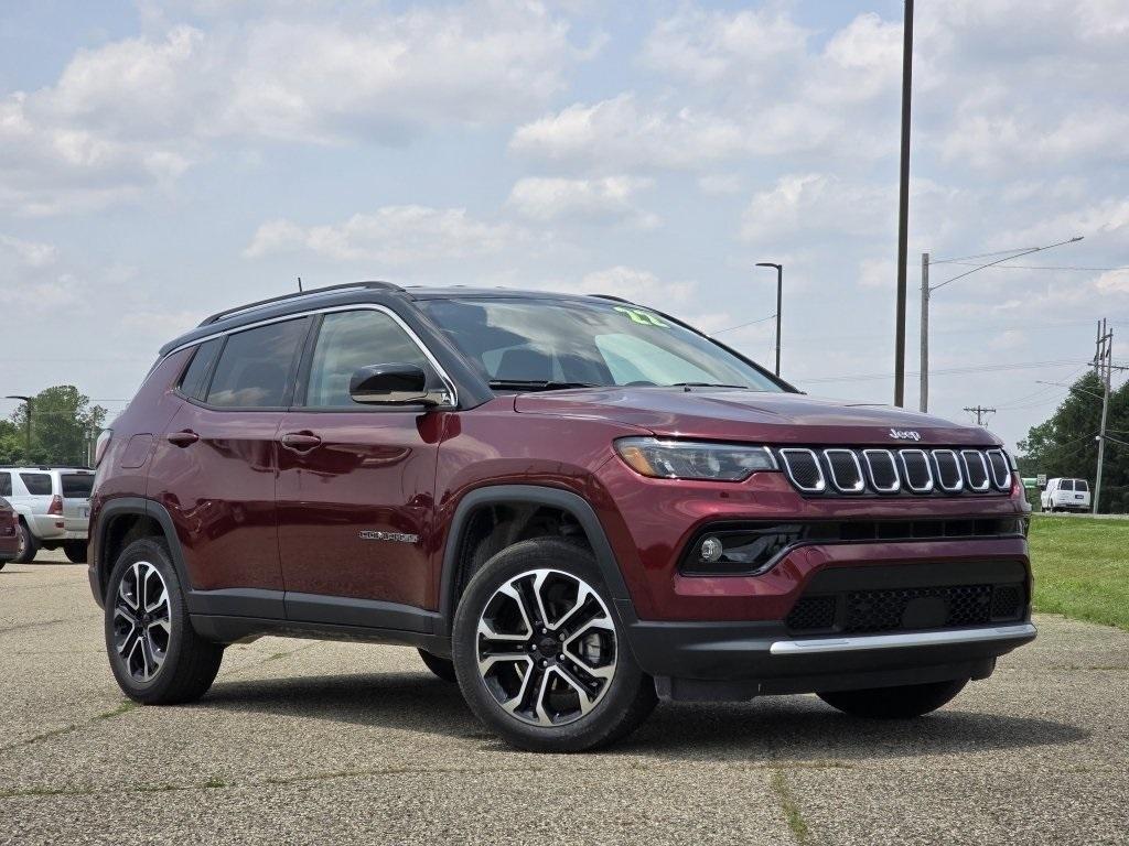 used 2022 Jeep Compass car, priced at $23,980