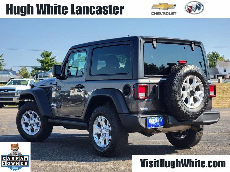 used 2021 Jeep Wrangler car, priced at $27,800