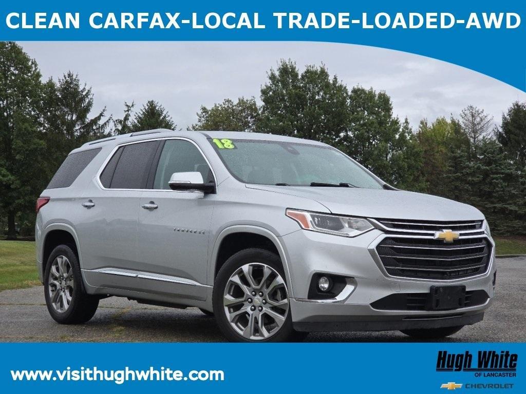 used 2018 Chevrolet Traverse car, priced at $14,444