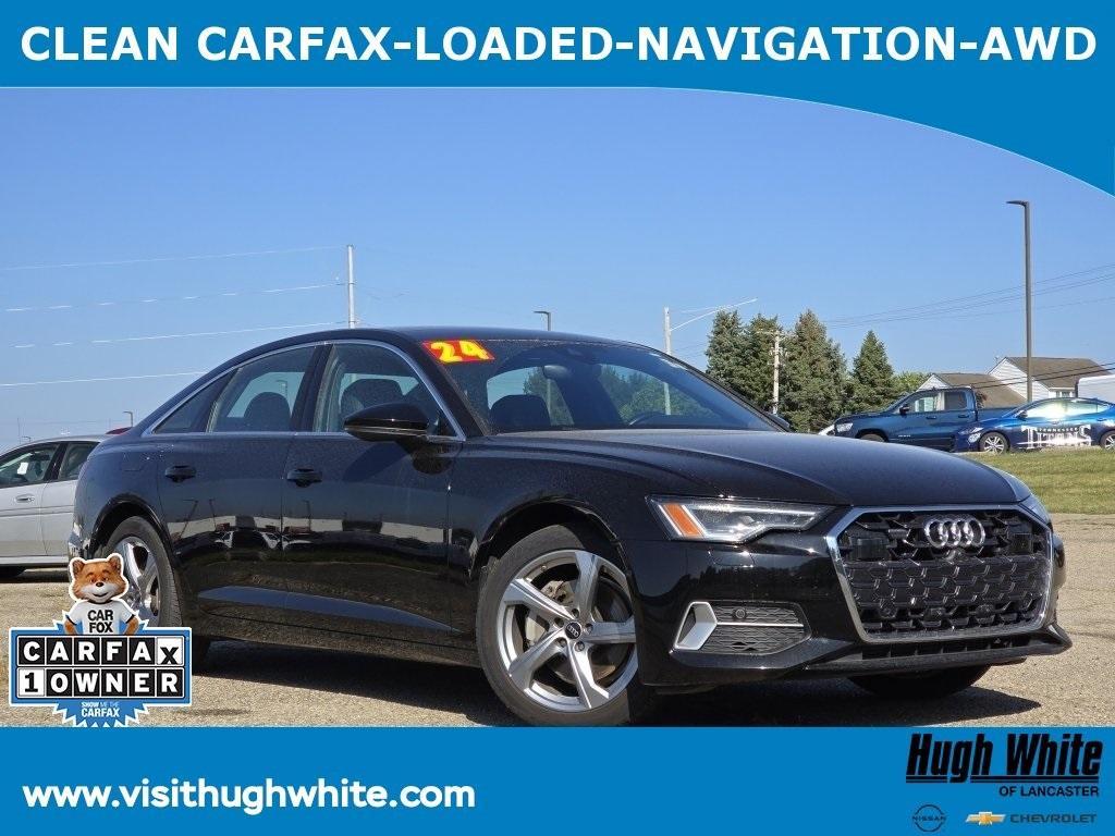 used 2024 Audi A6 car, priced at $34,980