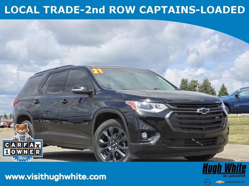 used 2021 Chevrolet Traverse car, priced at $28,405
