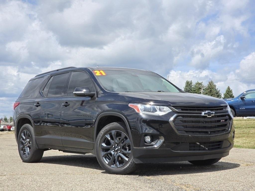 used 2021 Chevrolet Traverse car, priced at $26,980