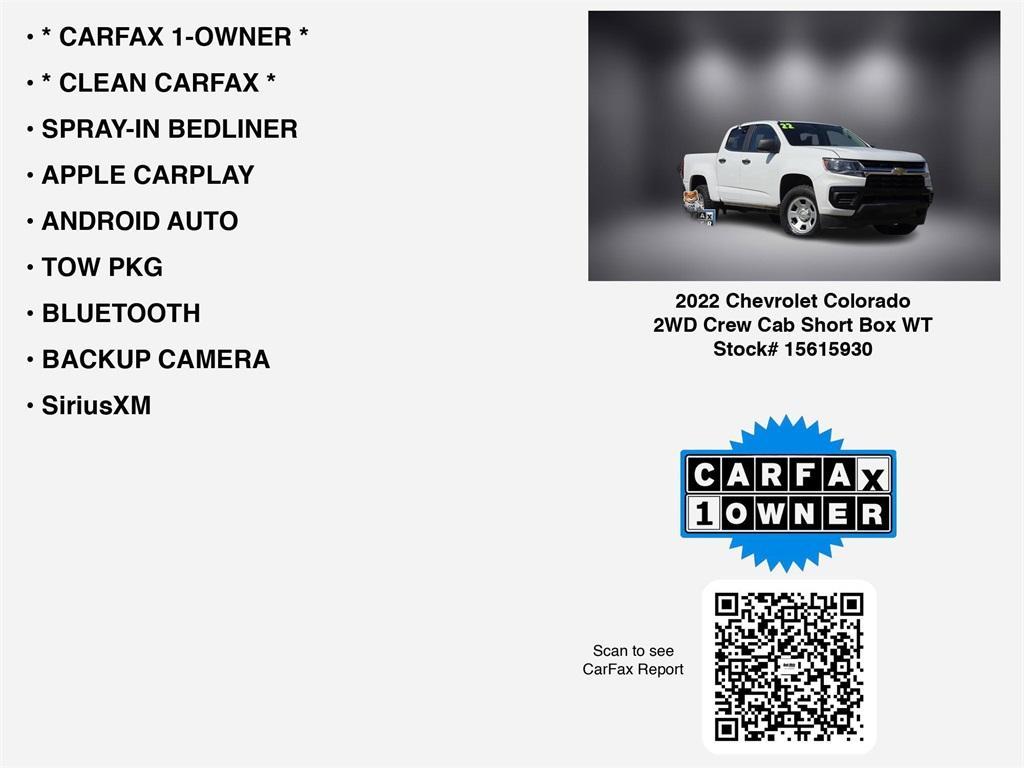 used 2022 Chevrolet Colorado car, priced at $25,980