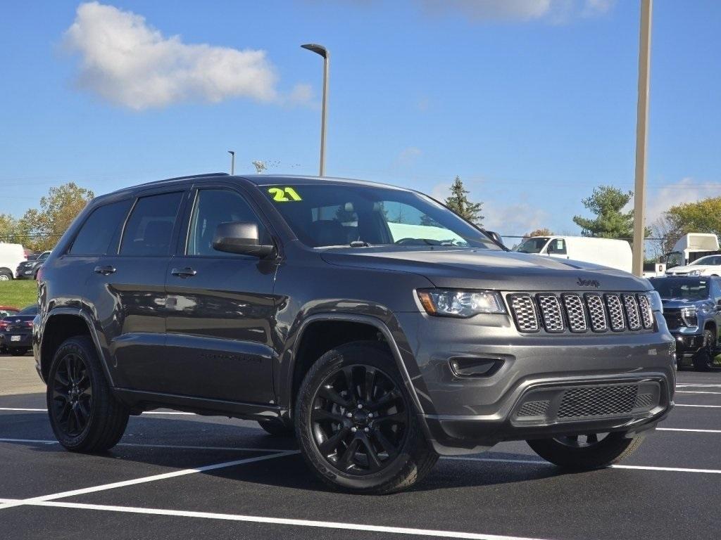 used 2021 Jeep Grand Cherokee car, priced at $24,242
