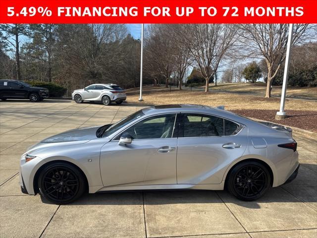 used 2023 Lexus IS 350 car, priced at $47,988