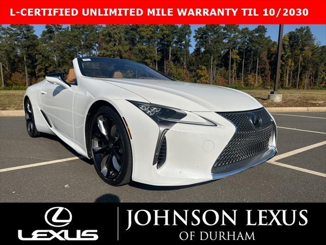 used 2024 Lexus LC 500 car, priced at $111,888