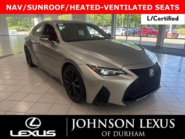 used 2021 Lexus IS 350 car, priced at $39,988