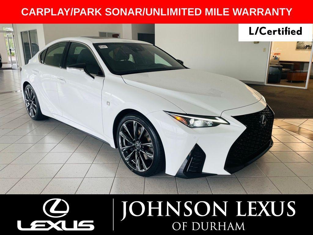 used 2023 Lexus IS 350 car, priced at $43,988