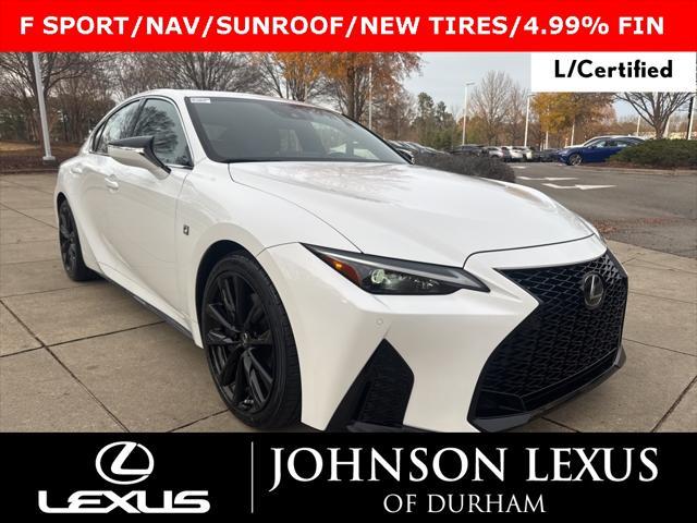 used 2022 Lexus IS 350 car, priced at $43,888