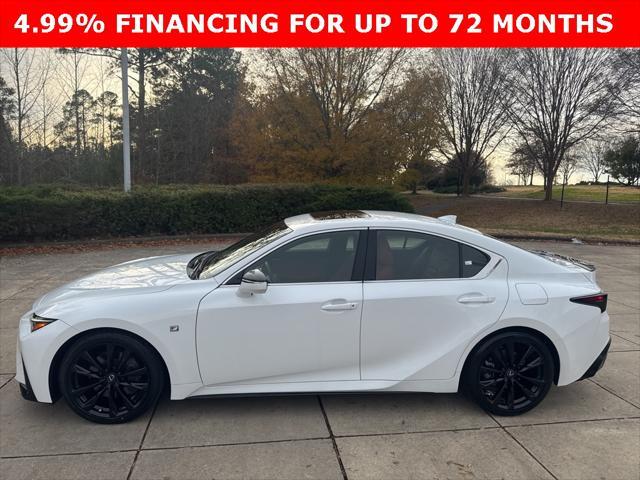 used 2022 Lexus IS 350 car, priced at $43,888