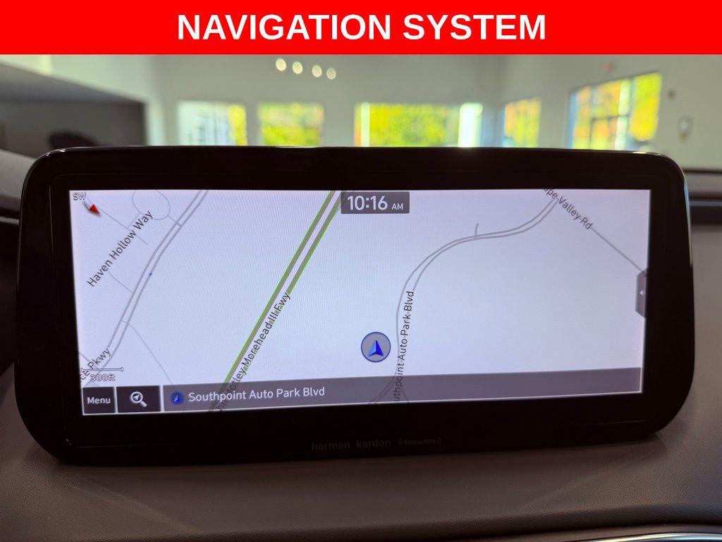 used 2021 Hyundai Santa Fe car, priced at $19,988