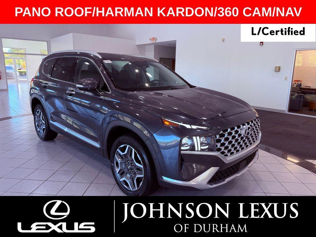 used 2021 Hyundai Santa Fe car, priced at $19,988