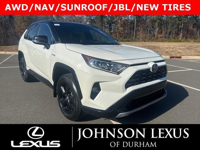 used 2021 Toyota RAV4 Hybrid car, priced at $32,988