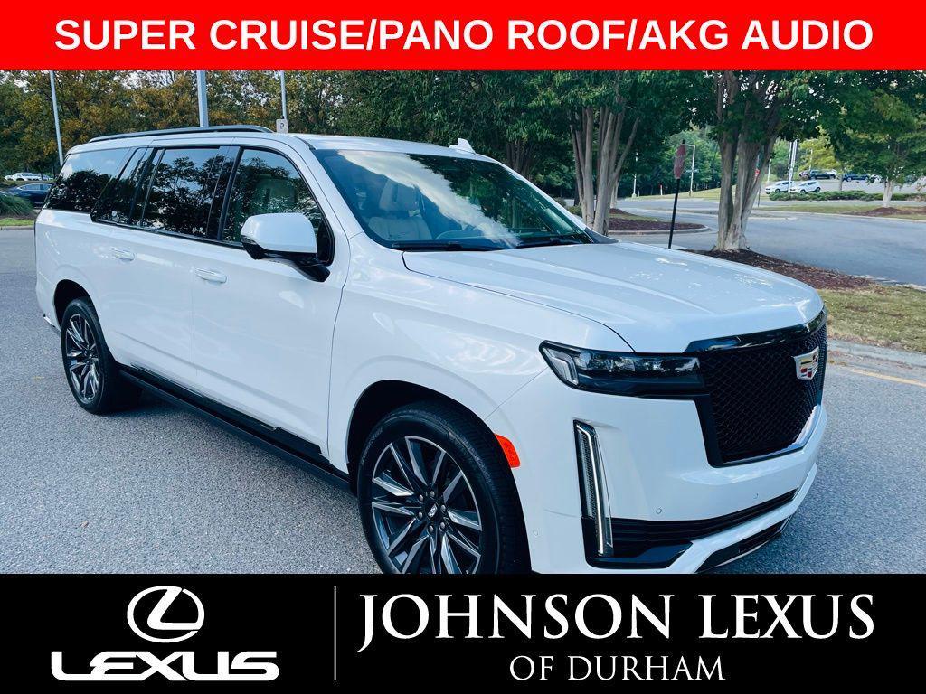 used 2023 Cadillac Escalade ESV car, priced at $80,988