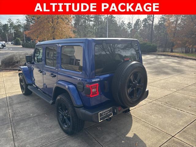 used 2020 Jeep Wrangler Unlimited car, priced at $33,988