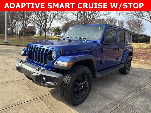 used 2020 Jeep Wrangler Unlimited car, priced at $33,988