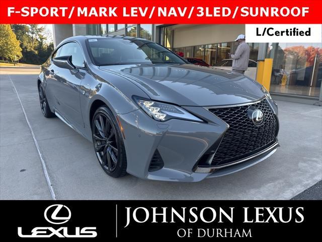 used 2023 Lexus RC 350 car, priced at $48,488