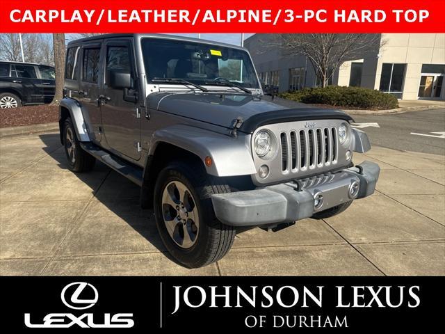 used 2017 Jeep Wrangler Unlimited car, priced at $26,988