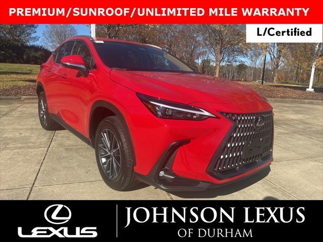 used 2025 Lexus NX 250 car, priced at $41,888