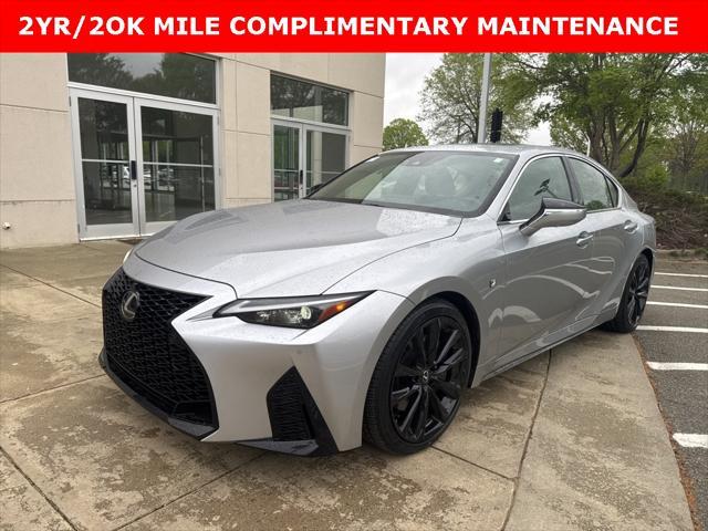 used 2023 Lexus IS 350 car, priced at $45,888