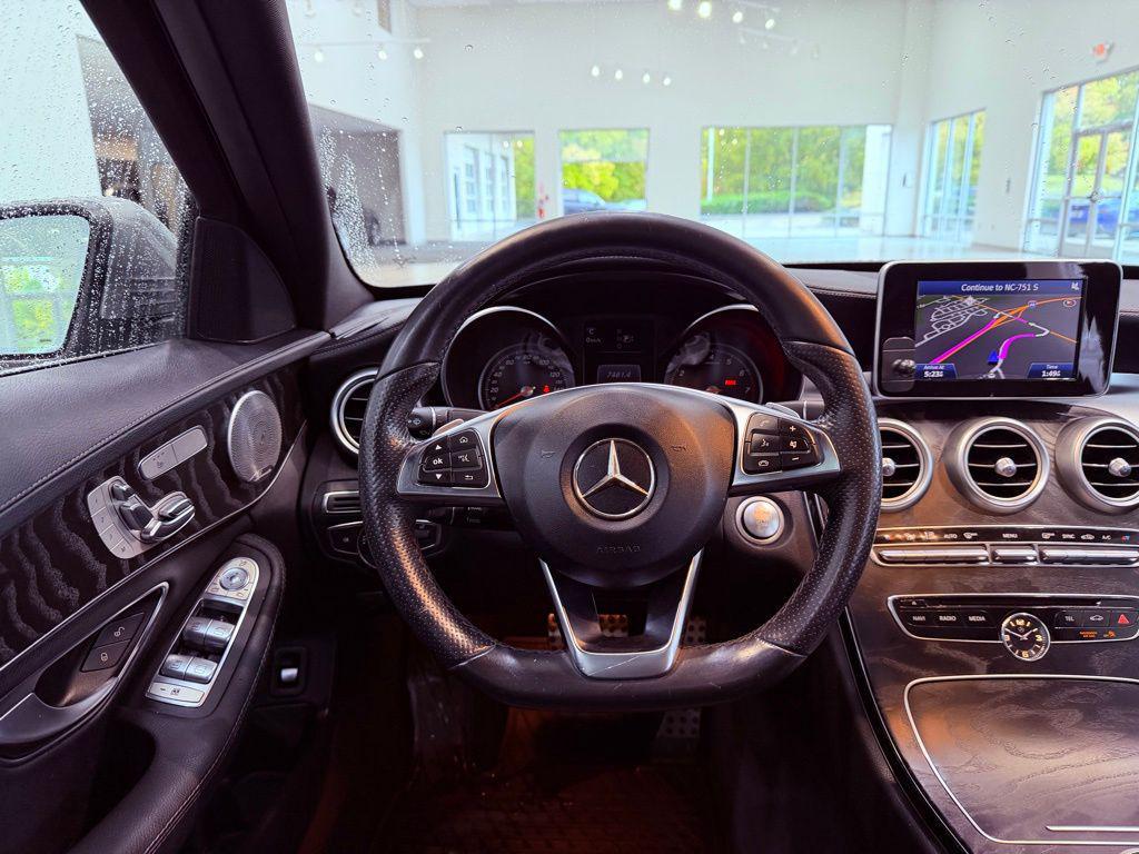 used 2015 Mercedes-Benz C-Class car, priced at $14,988