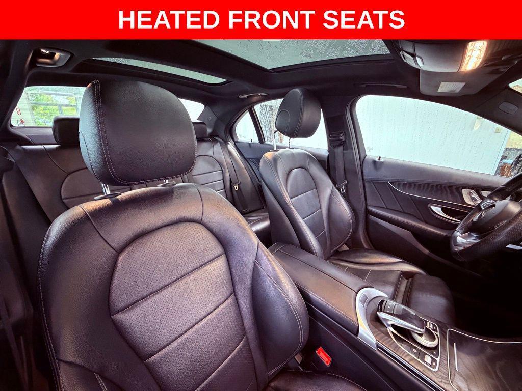 used 2015 Mercedes-Benz C-Class car, priced at $14,988