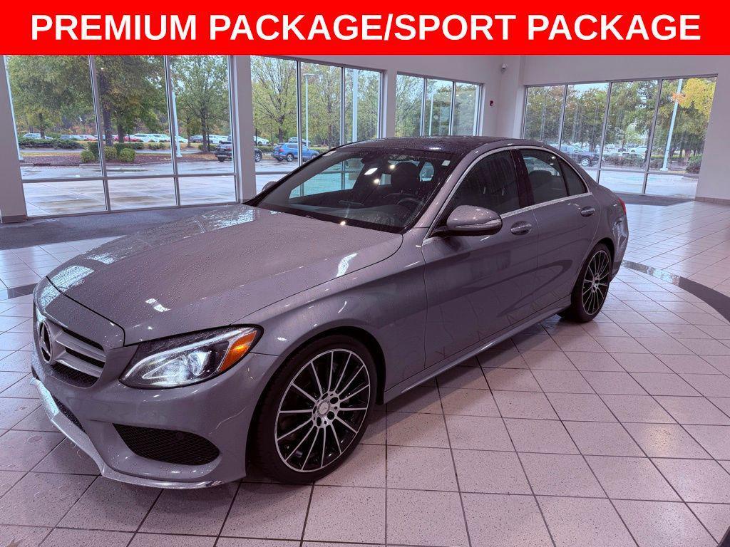 used 2015 Mercedes-Benz C-Class car, priced at $14,988