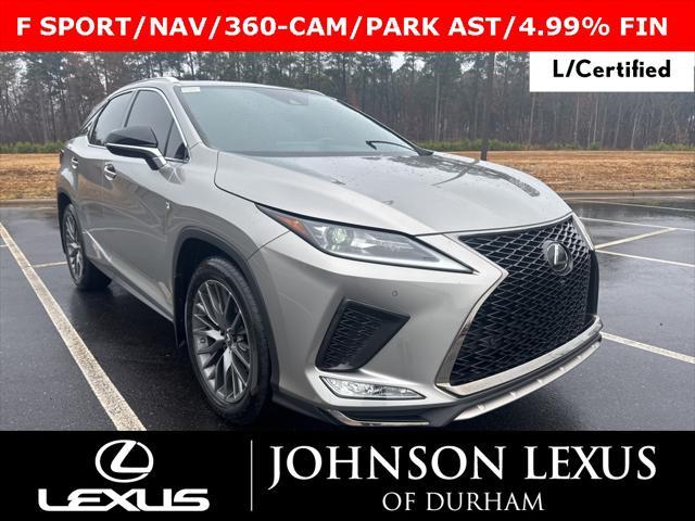 used 2022 Lexus RX 350 car, priced at $47,488