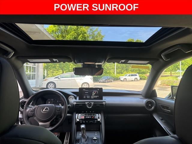 used 2024 Lexus IS 300 car, priced at $44,988