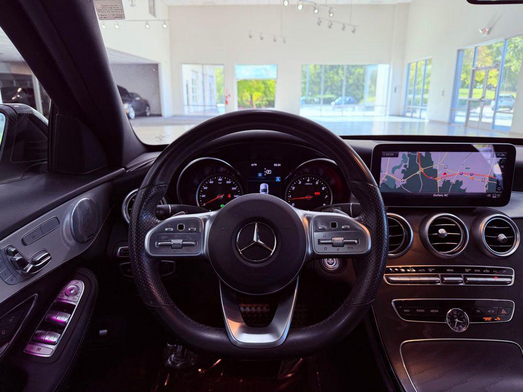 used 2019 Mercedes-Benz C-Class car, priced at $16,988