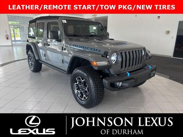 used 2022 Jeep Wrangler Unlimited 4xe car, priced at $33,888