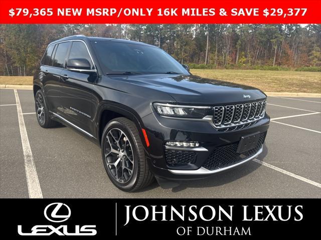 used 2023 Jeep Grand Cherokee 4xe car, priced at $47,888