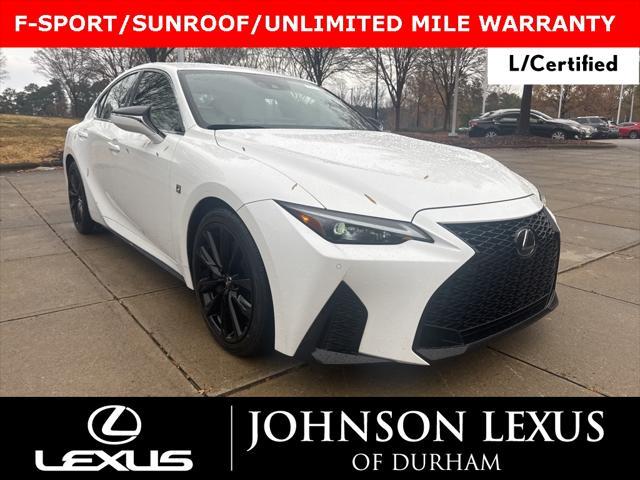 used 2021 Lexus IS 350 car, priced at $38,788