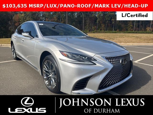 used 2018 Lexus LS 500 car, priced at $44,488