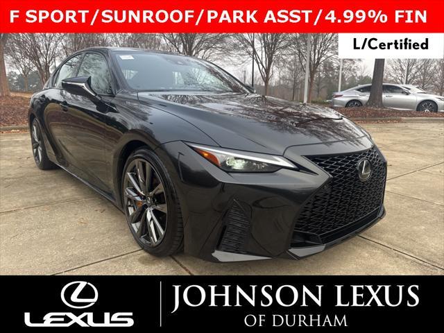 used 2021 Lexus IS 350 car, priced at $34,988