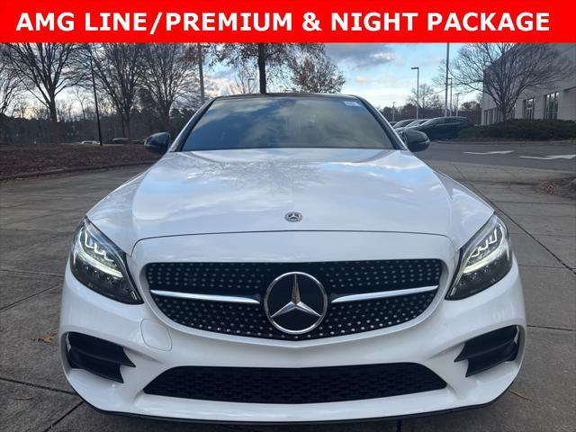 used 2021 Mercedes-Benz C-Class car, priced at $27,788