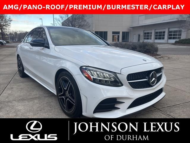 used 2021 Mercedes-Benz C-Class car, priced at $27,788