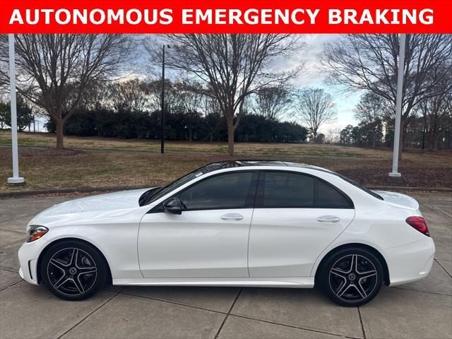 used 2021 Mercedes-Benz C-Class car, priced at $27,788