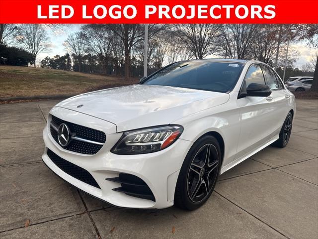 used 2021 Mercedes-Benz C-Class car, priced at $27,788