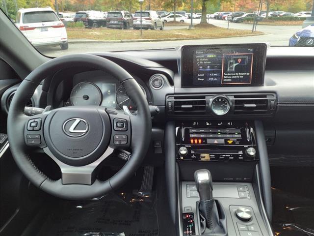 new 2024 Lexus IS 300 car, priced at $44,825