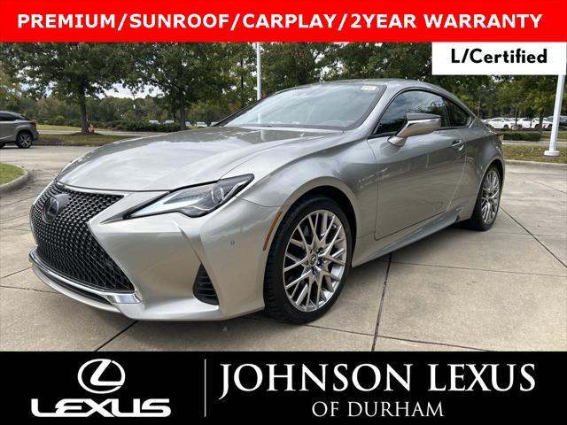 used 2020 Lexus RC 350 car, priced at $34,488