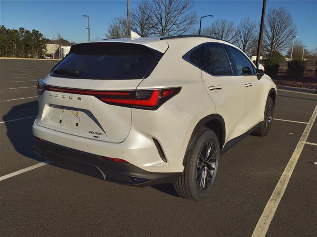 new 2025 Lexus NX 350 car, priced at $52,400