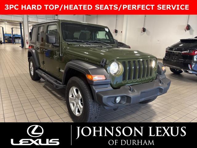 used 2020 Jeep Wrangler Unlimited car, priced at $24,988