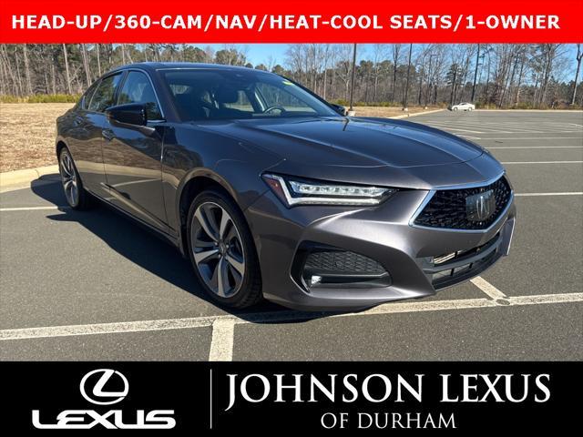 used 2021 Acura TLX car, priced at $26,888