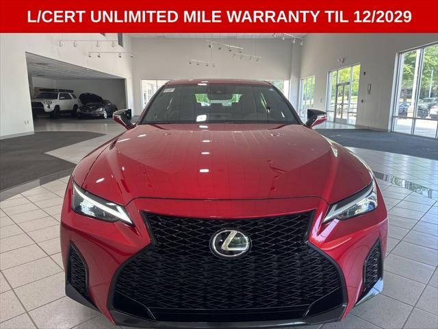 used 2024 Lexus IS 350 car, priced at $46,488
